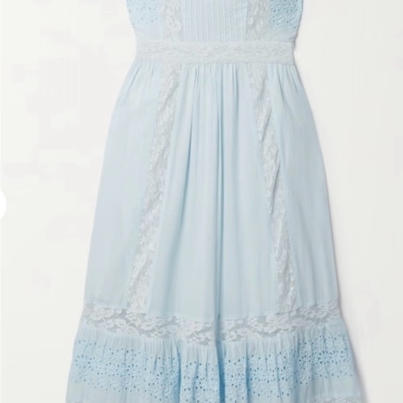 LoveShackFancy Ayala Dress Riviera Size 0 - Picture 6 of 10